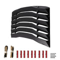 Rear Windshield Louver for Chevrolet Camaro (2016–2024) Matte Black Plastic