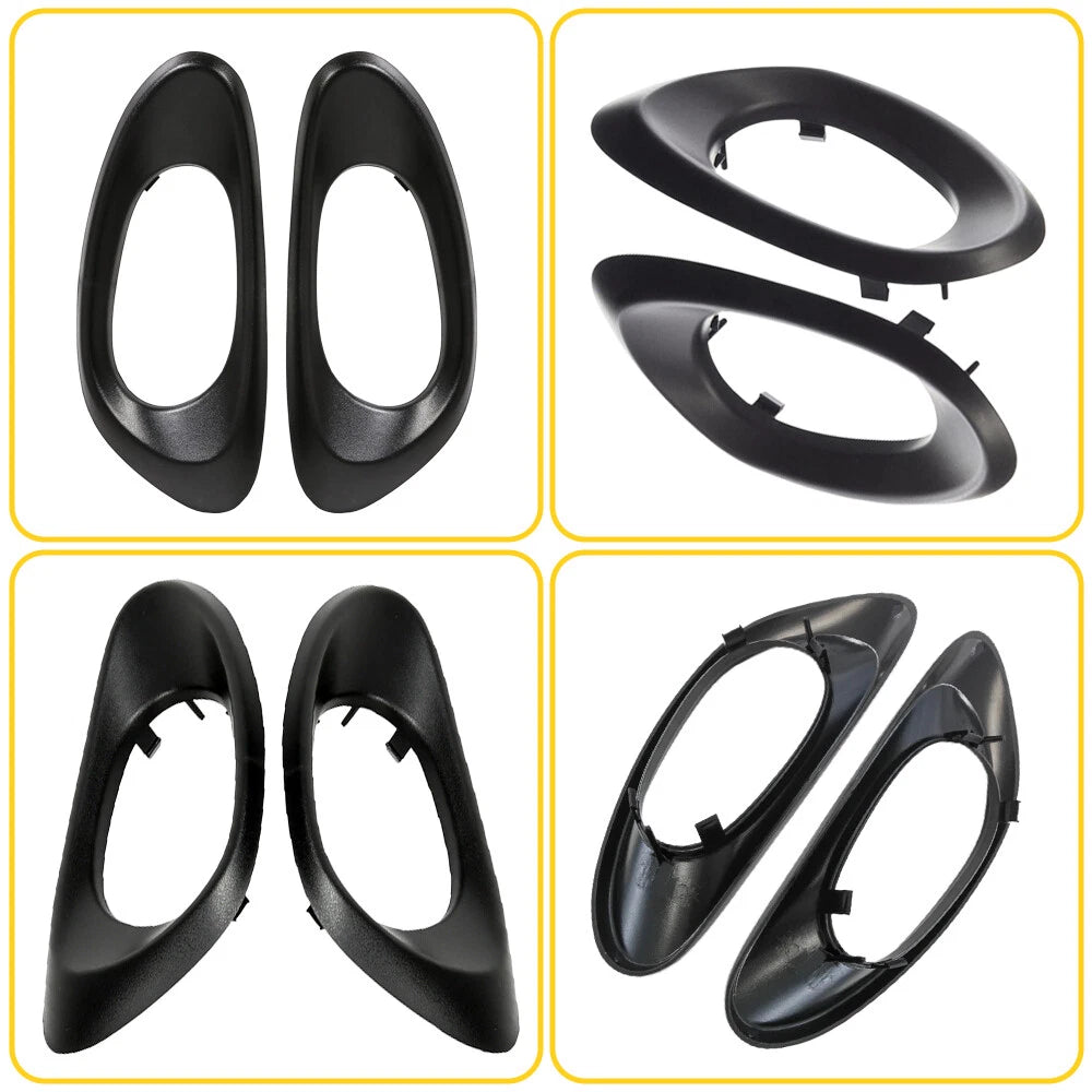 Set of 2 Door Handle Bezel Trim for Chevrolet Trailblazer (2002–2009)