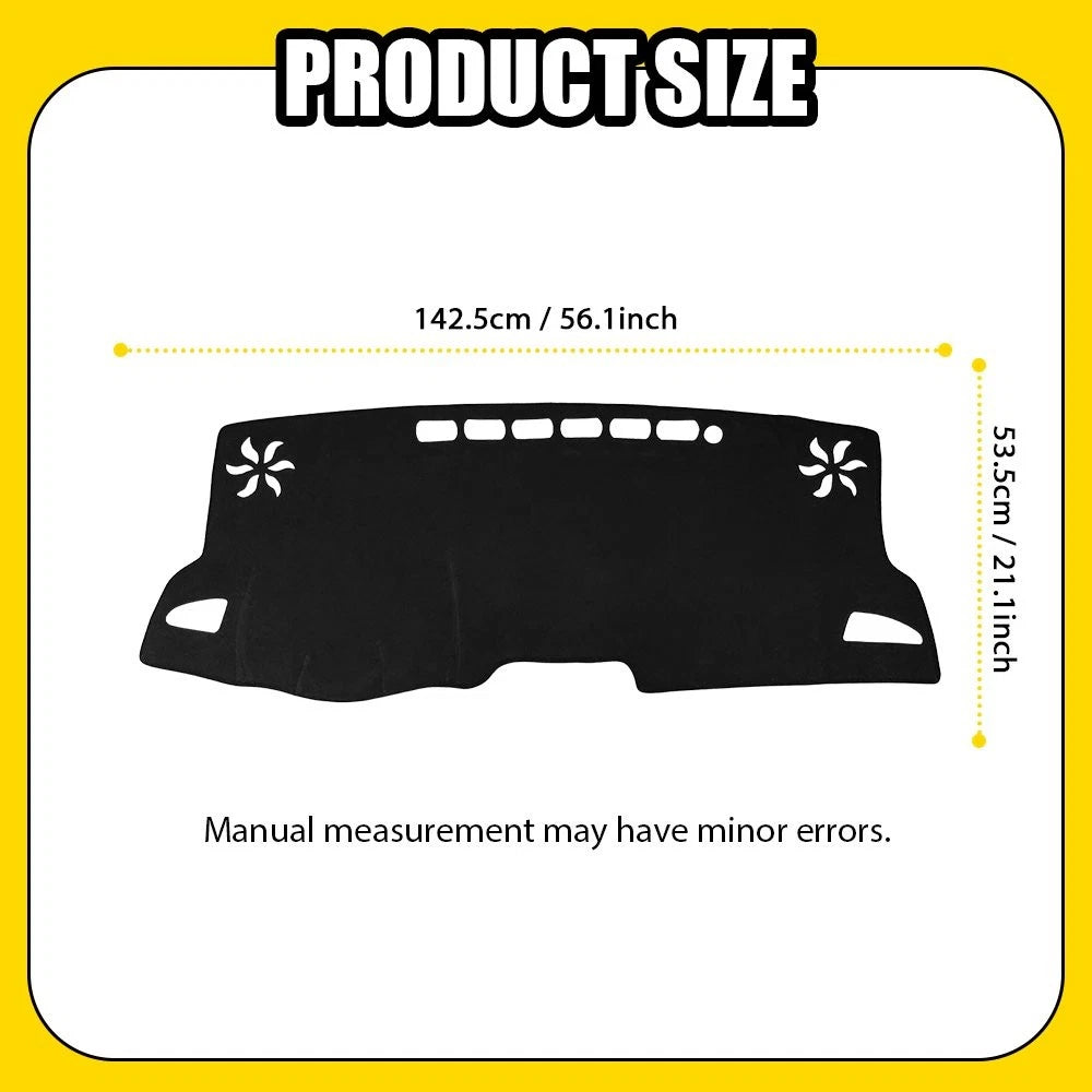 Dash Mat Sun Cover Pad for Toyota Corolla (2019–2025)