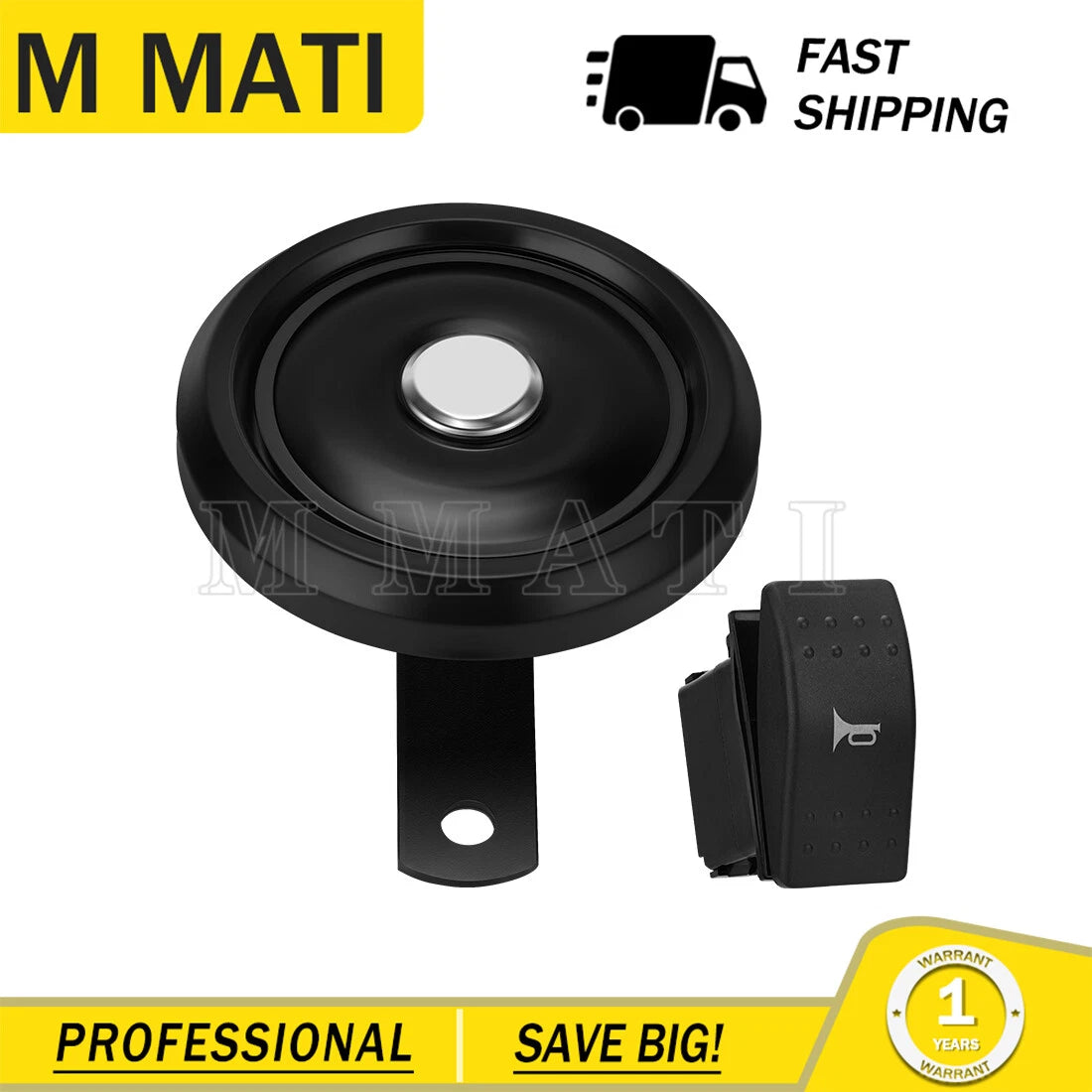 Horn Kit with Switch for Kawasaki Mule PRO-MX KAF700 (2019–2024) 99994-2173 99994-1176