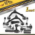 Set of 12 Front Control Arm Sway Bar Link Tie Rod Ends for Ford F-150 F-250
