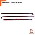 3PC Rear Tailgate Protector Tub Top Cover for Toyota Hilux Revo (2015-2019)