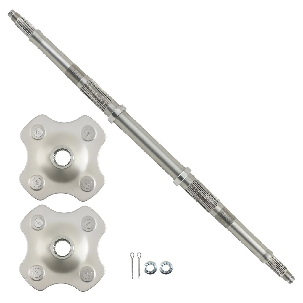 Rear Axle Assembly w/ Wheel Hub for Honda TRX300 (1992–2000) 42410-HC5-970
