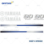 Sticker Kit for Yamaha 4 Stroke 90HP Outboard (Anti-UV)