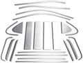 22pc. Luxury FX Window Trim Package for 2019-2022 Chevy Silverado 1500