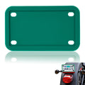 Silicone License Plate Frame for Green Motorcycle (Universal) (2018–2024)