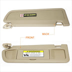 Vinyl OE Style Driver Side Sun Visor for Honda Civic (2006–2011)
