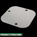 Heater Delete Panel Plate for Chevy GMC Truck (1960–1966)