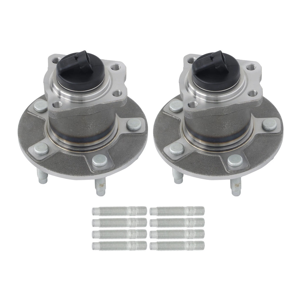 Pair of Rear Wheel Hub Bearings for Chevrolet Malibu Cobalt HHR (2004–2012)
