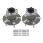 Pair of Rear Wheel Hub Bearings for Chevrolet Malibu Cobalt HHR (2004–2012)