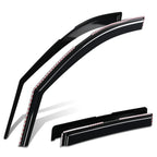 4-Piece In-Channel Wind Rain Side Window Visors for GMC Acadia (2017–2023)