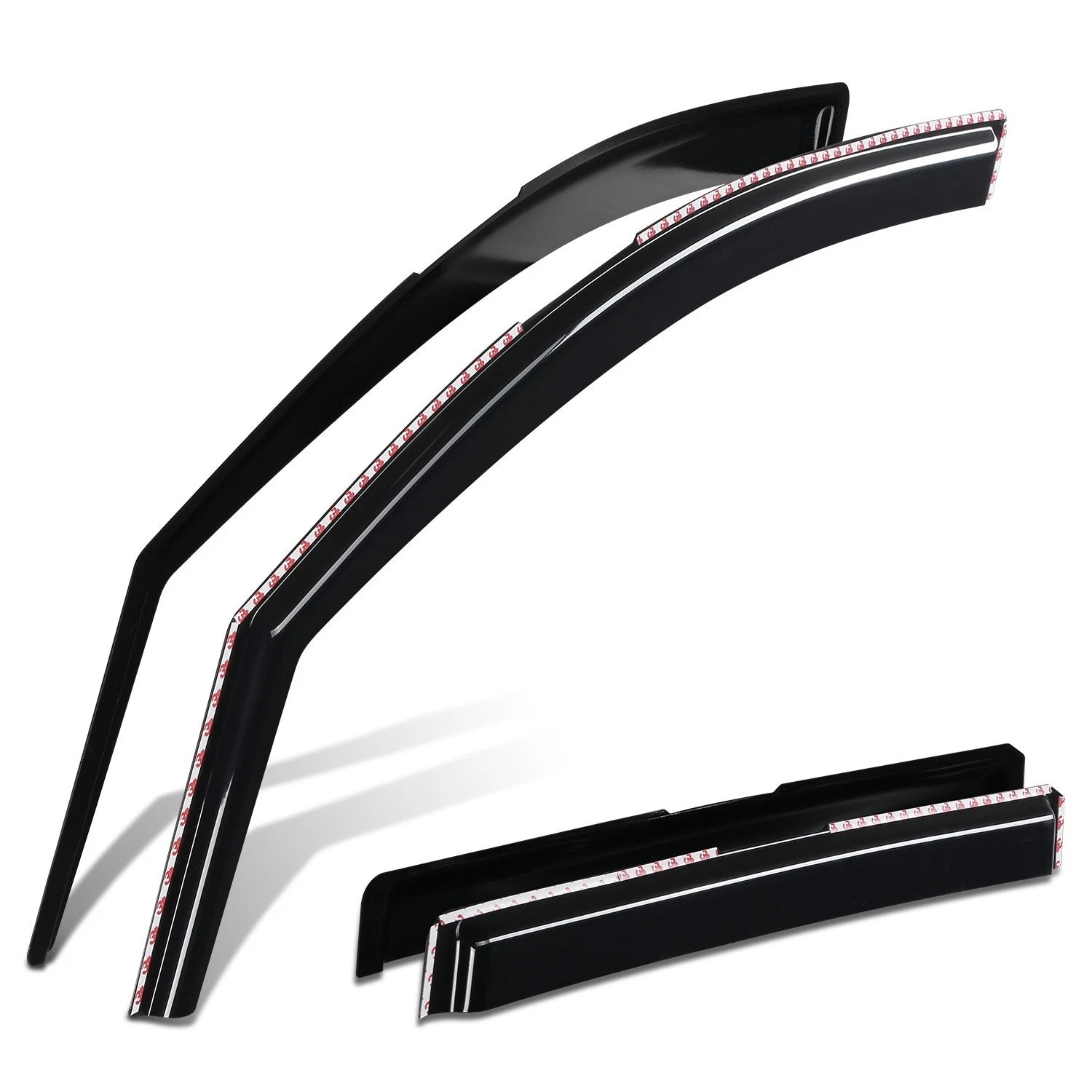 4-Piece In-Channel Wind Rain Side Window Visors for GMC Acadia (2017–2023)