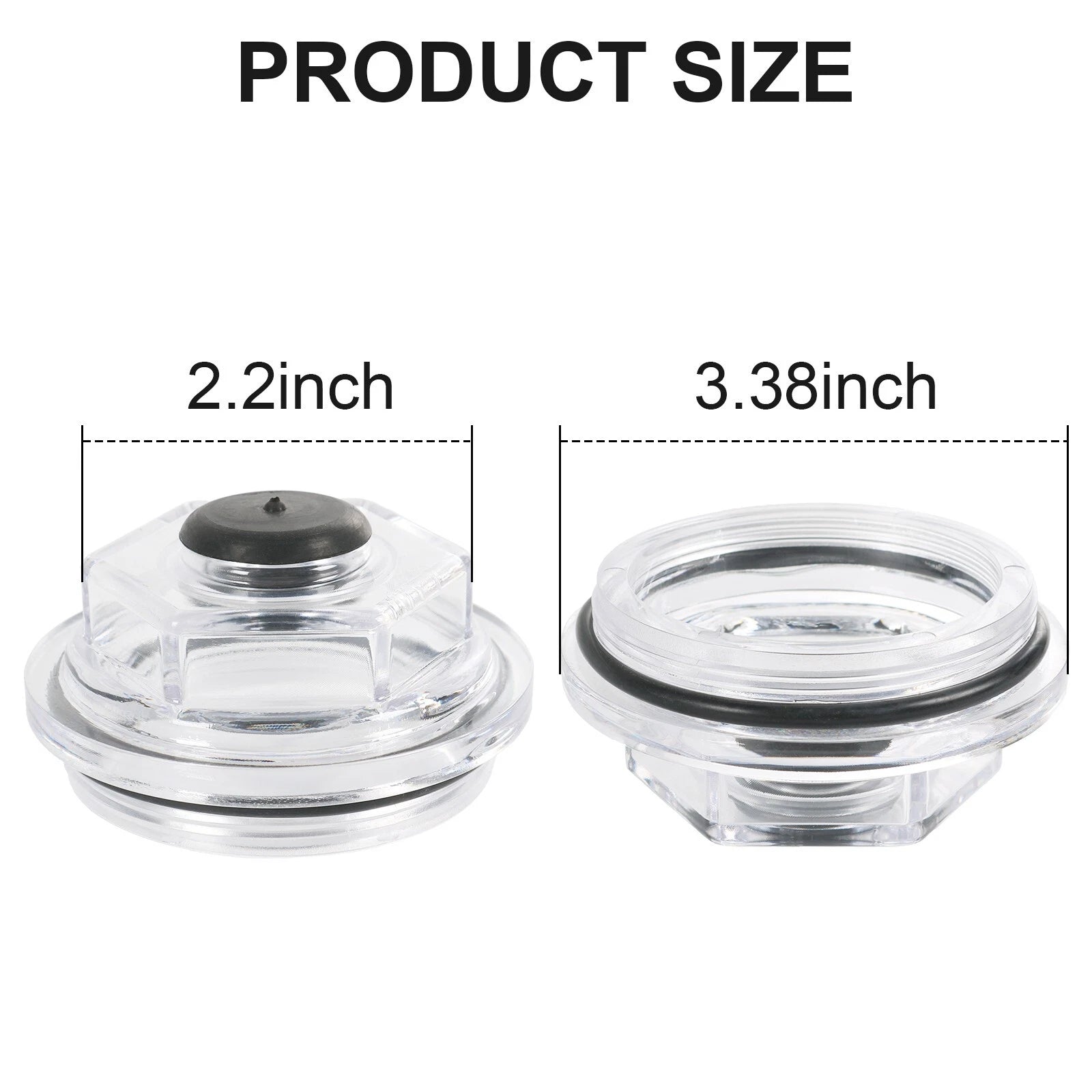 Oil Bath Cap for Dexter 6K 7K 8000# Trailer Axle (21-35)