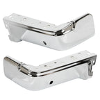 Set of 2 Chrome Rear Bumper End Caps for Ford F150 (2009–2014)