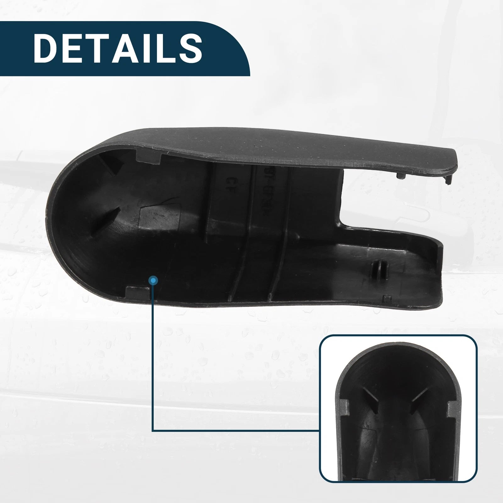 Rear Windshield Wiper Arm Nut Cover for Mazda 2 (2011–2014) NO.D651-67-396
