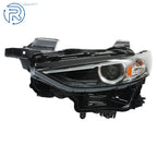 Headlight Assembly for Mazda 3 (2019-2021) Left Driver Side Black Housing