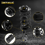 Set of 2 Front Complete Struts for Chevy Malibu, Pontiac G6