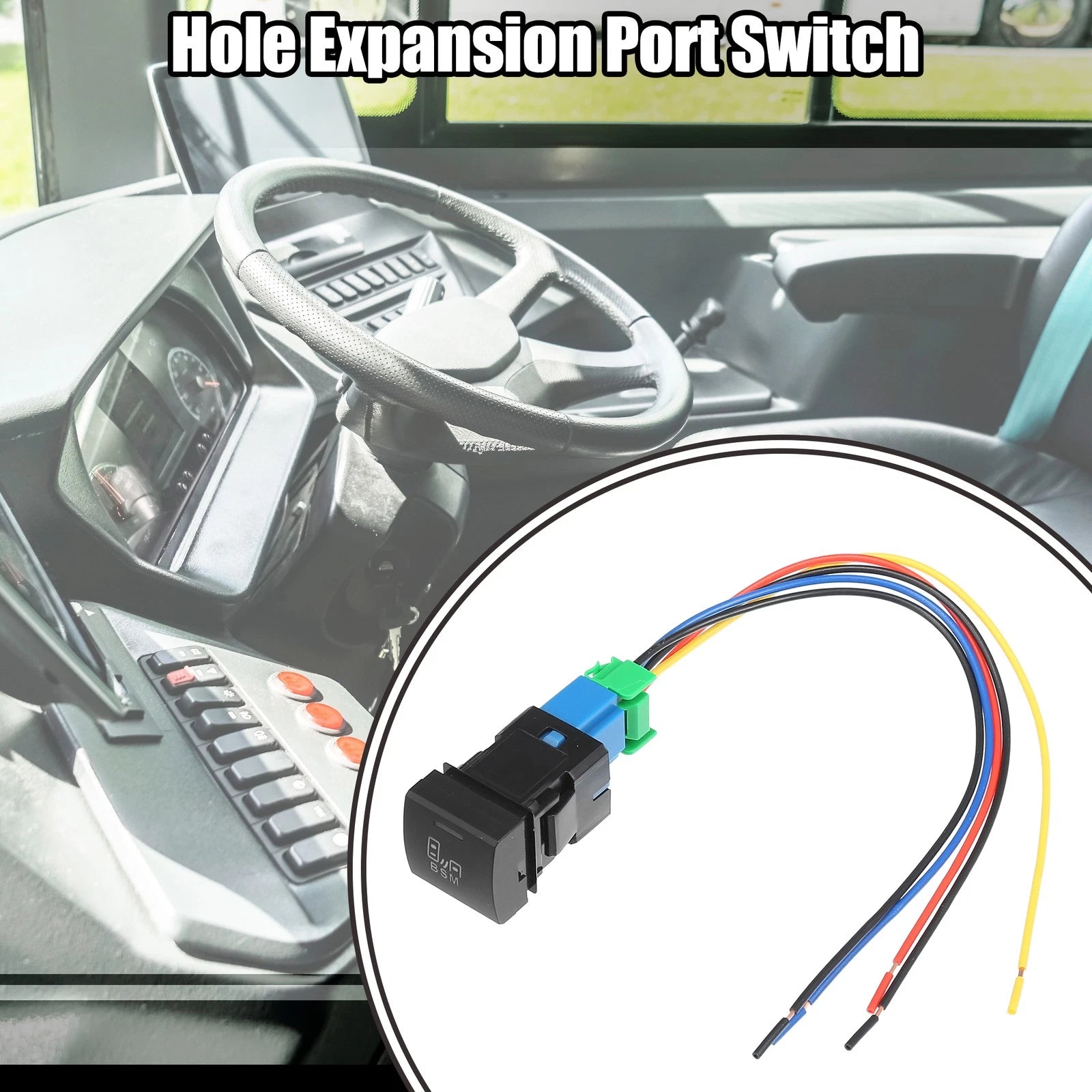 1 Pcs Blind Spot Switch with Wire for Toyota 