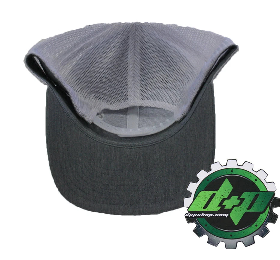 Cummins Trucker Hat for Trucks (Richardson Heather Grey White Mesh)