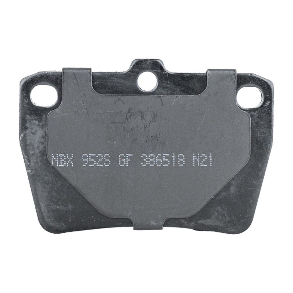 Set of 4 NAO Brake Pads for Toyota RAV4 (2004–2005)