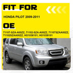 Fog Light Trim Set for Honda Pilot (2009–2011)