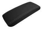 Leather Console Lid Armrest Cover for Acura CL (1997–1999) Gray Stitch