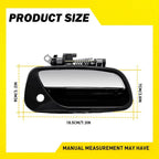 Chrome Front Passenger Exterior Door Handle for Toyota T100 Pickup (1993–1998)