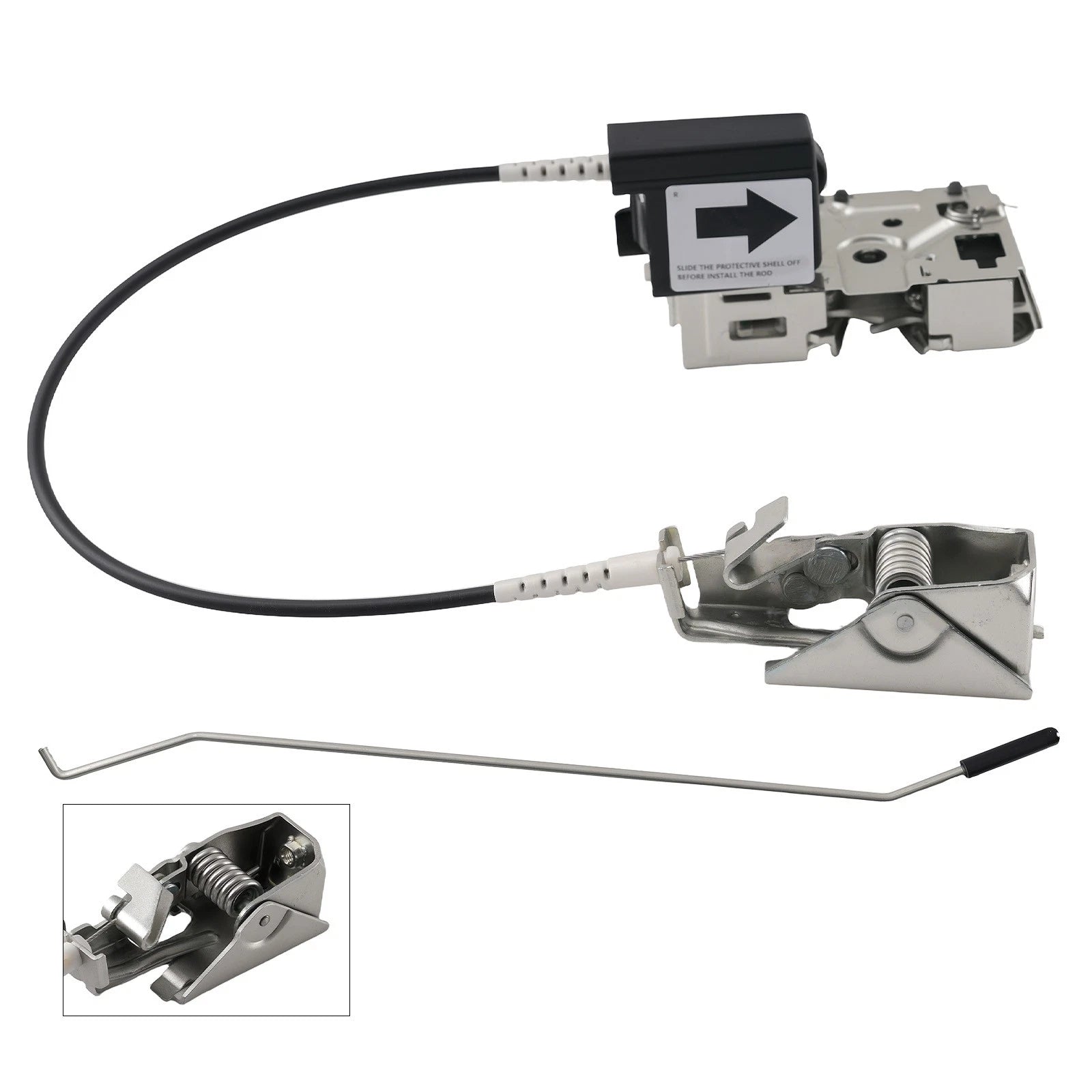 Door Lock Actuator Front Right for Ford F-150 (1992–1996) F2TZ1521812A