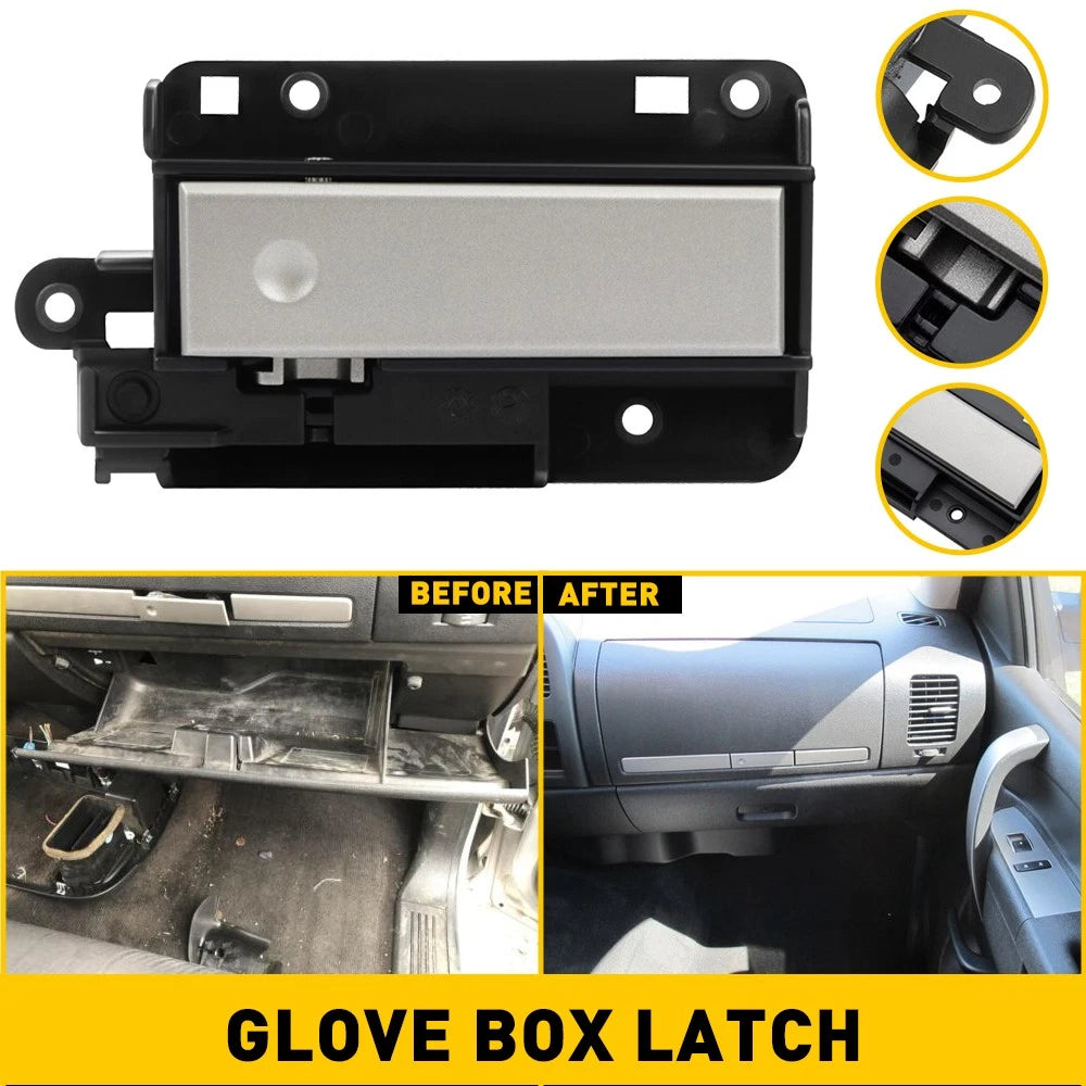 Upper Glove Box Latch Handle for Chevy GMC Silverado Sierra 1500 2500 (2007–2013)