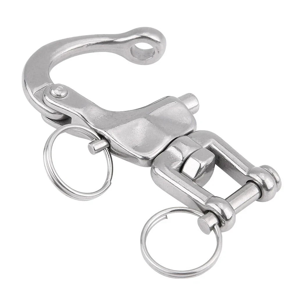 Silver Snap Shackle / 1 x / Spinnaker Halyard