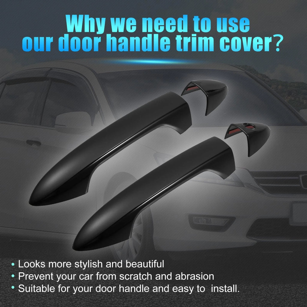 Set of 4 Car Door Handle Cover Trim for Honda Accord Pilot 