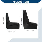 Mud Flaps / Splash Guards 1 x for BMW X1 (2016-2023)