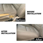 Driver Bottom Seat Cover Tan Leather for Ford F-250 F-350 (2002–2007)