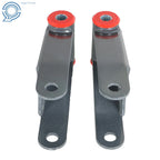 2" Rear Drop Lowering Shackle Kit for Ford F250 F350 Super Duty (1999–2007)
