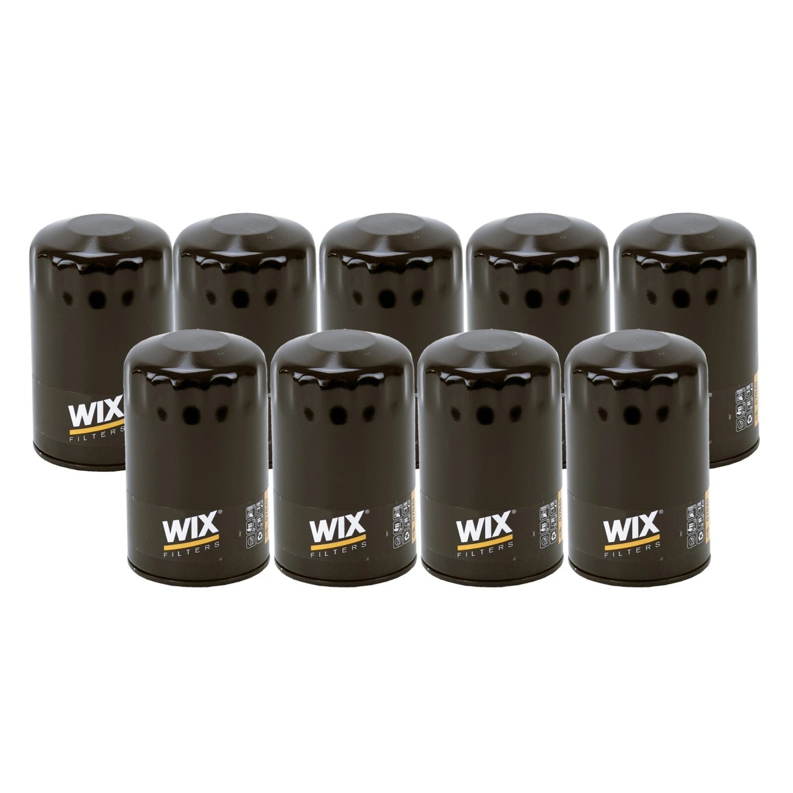 Set of 9 Engine Oil Filters for Dodge Jeep Mitsubishi Ram 3.7L StdAsp