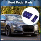 Set of 2 Automatic Foot Accelerator Pedal Covers for Audi A4 A5 A6 Q5 (2014–2020)