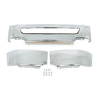 Set of 2 Chrome Split Front Bumpers for Ford F-150 Lincoln Mark LT (2006–2008)