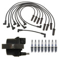 Ignition Wires Coil & 8 Spark Plugs Kit for GMC G3500 R2500 Suburban (1990–1999)