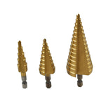 Set of 3 Hole Cutters for Various Applications (4-20mm, 4-12mm, 4-32mm)