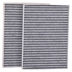 2X Activated Carbon Cabin Air Filter for Chevy Traverse (2009-2017) GMC Acadia (2007-2016)