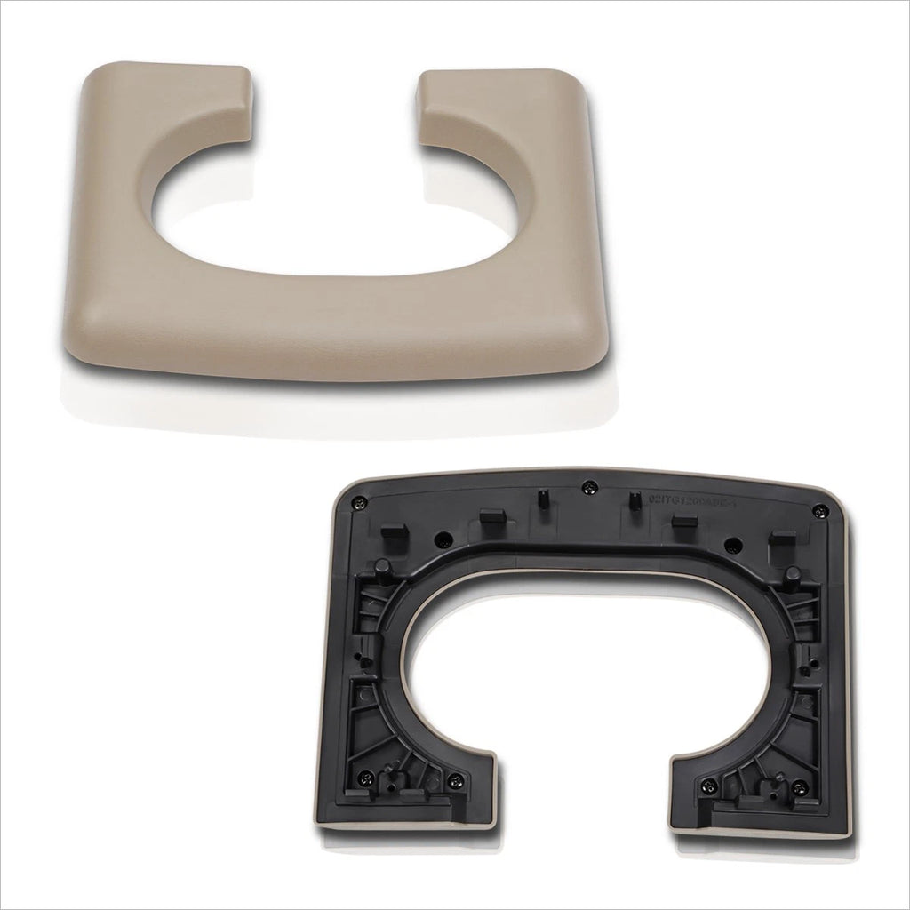 Center Cup Holder Trim Armrest for Ford F150 (2004–2014) Tan