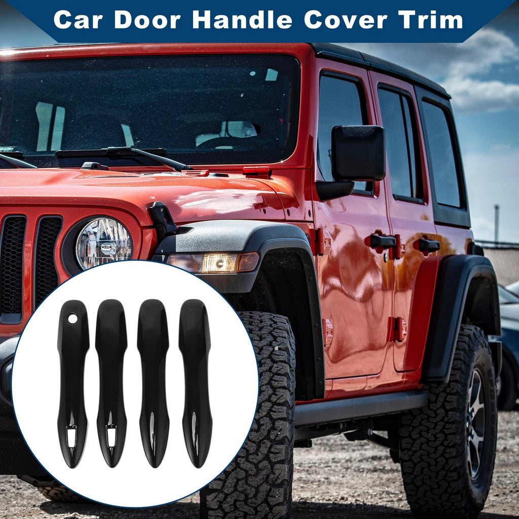 Door Handle Cover Trim for Toyota Camry (2018–2024) Black