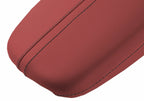 Armrest Cover for Acura TLX (2015–2020) Leather Red Black Stitch