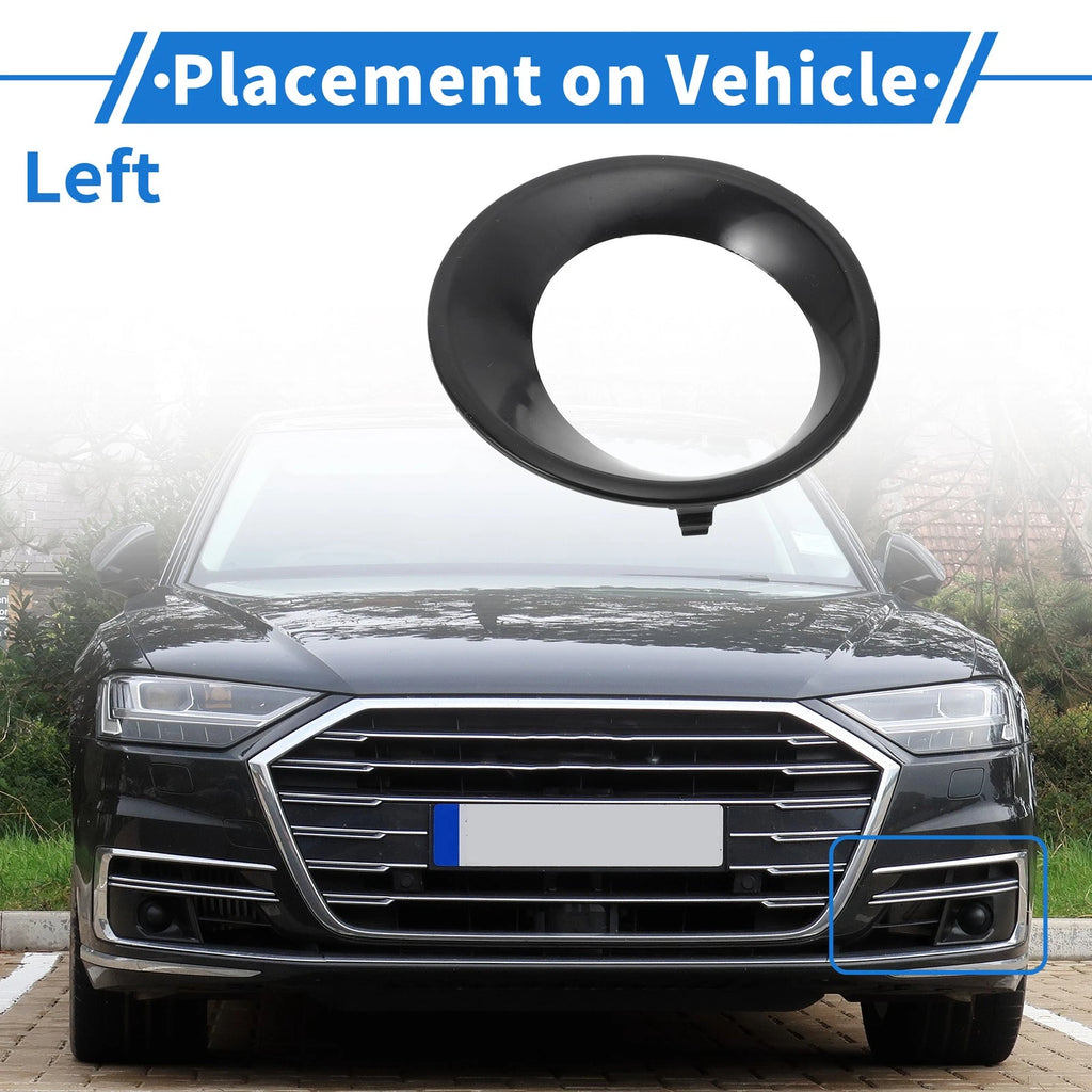 1 Pc Fog Light Grill for BMW X3 (2007–2010) No. 51113423789 Black