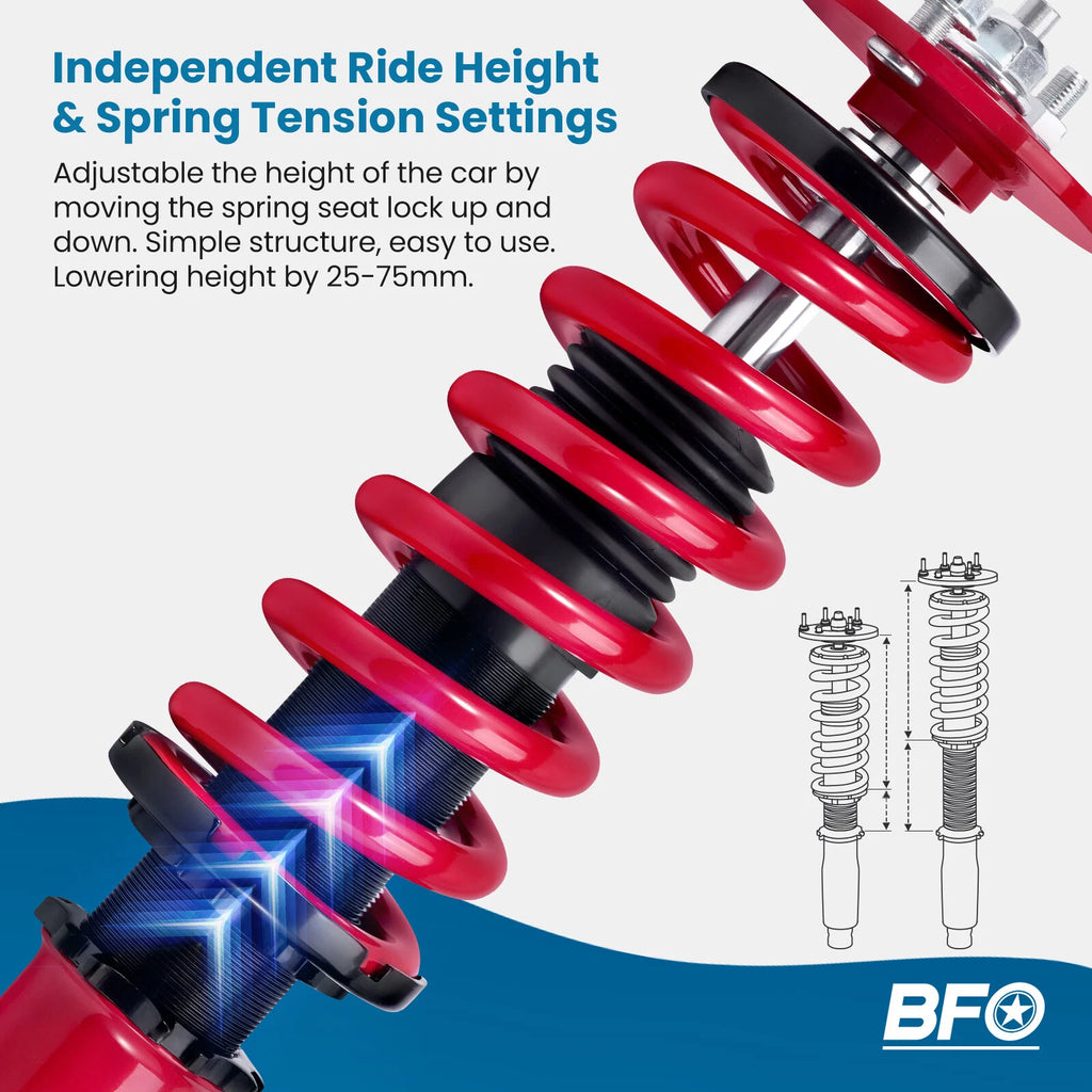 Adjustable Coilover Kit for Honda S2000 (2000-2009)