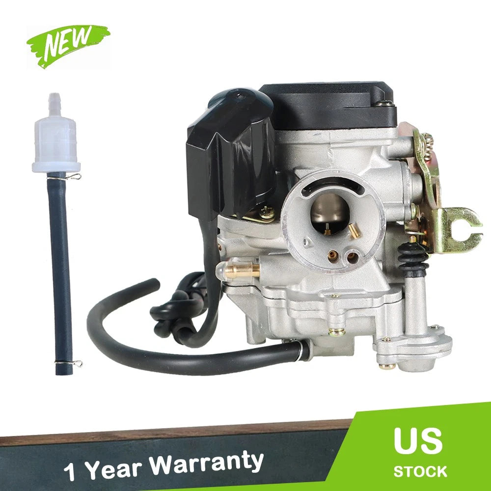 Big Bore Carburetor for GY6 50cc 100cc (139QMB 139QMA) 20mm Scooter Moped