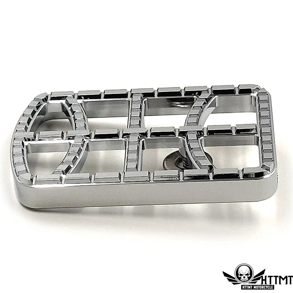 Chrome Brake Pedal Pad for Harley Dyna Softail Touring (2000–2023)