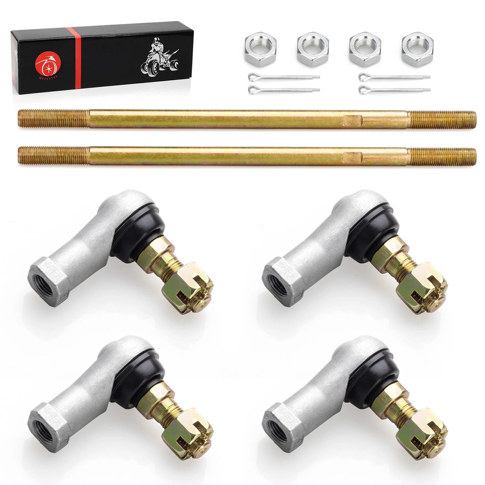 Tie Rod End Kit for Yamaha Wolverine 350 2WD, 450 4WD (2006–2010)