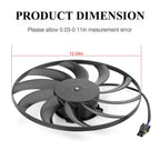 Radiator Cooling Fan Motor for Polaris RZR 900 1000 XP XP4 S S4 (2015–2021)