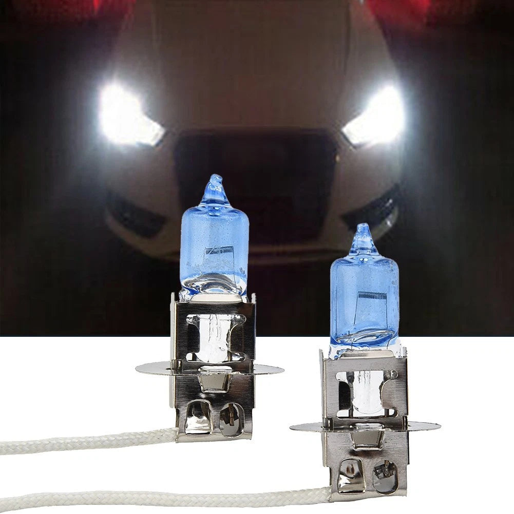 2X 100W 12V Xenon White Halogen Headlight Fog Light Bulbs